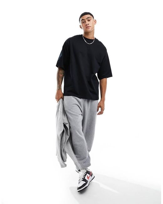 Only & Sons Blue Super Oversize T-shirt for men
