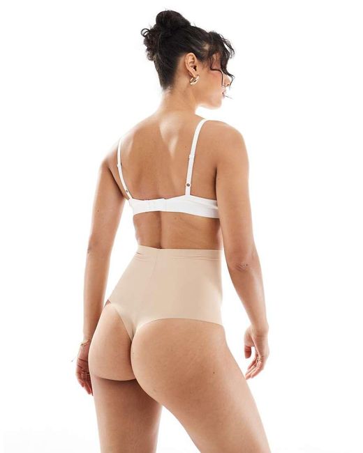 Commando White Classic Control Thong