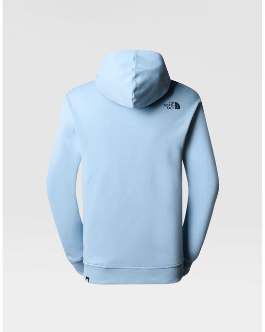 The North Face Blue Box Logo Hoodie for men