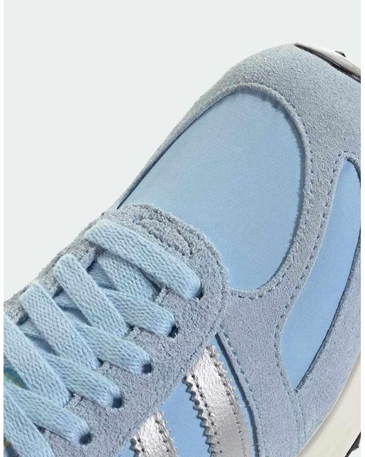 Adidas Originals Blue La Trainers