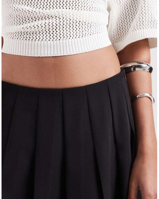 JJXX White Pleated Mini Skirt