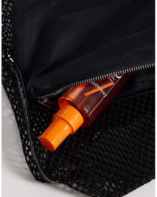 ASOS Black Mesh Tote Bag