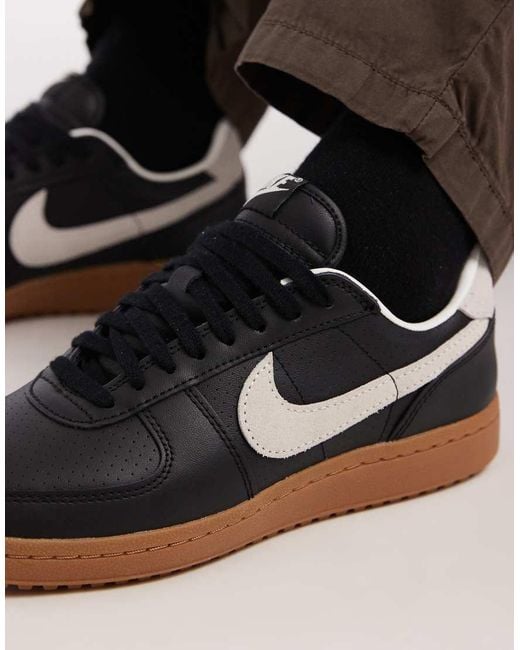 Nike Black Field General Trainers for men