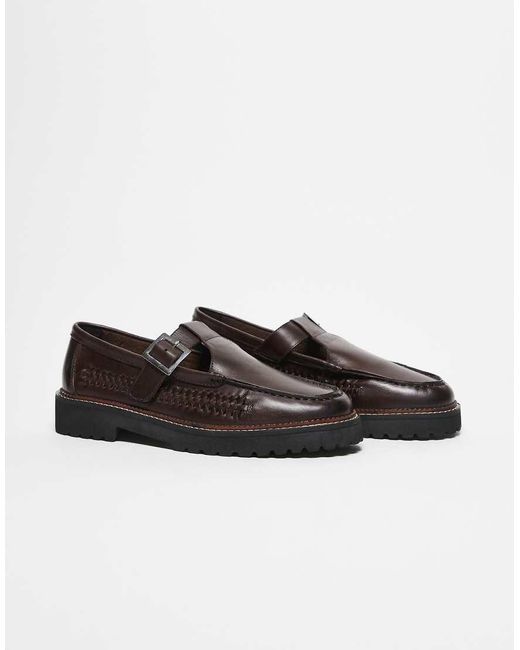 ASOS Black Mary Jane Shoes for men