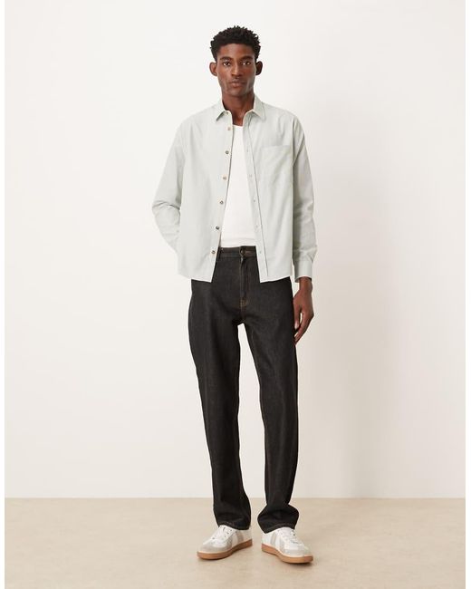 ASOS Gray Regular Fit Shirt for men