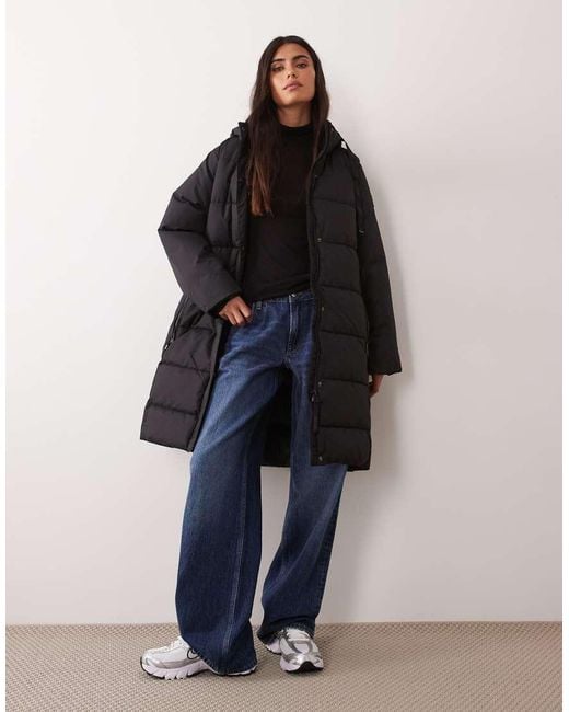 Regatta Black Hooded Eryn Quilted Jacket