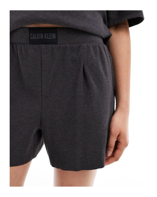 Calvin Klein Black Intense Power Lounge Sleep Shorts