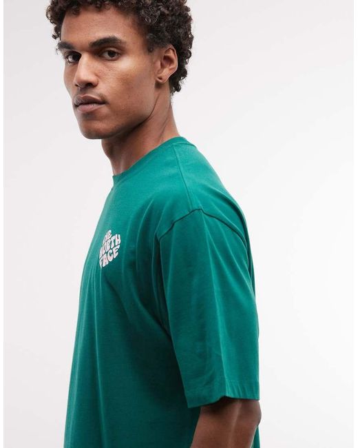 The North Face Green Proud Logo T-shirt for men