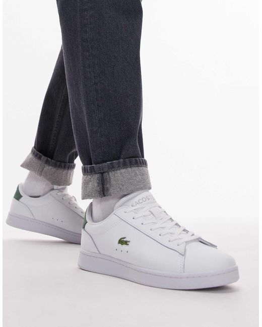 Lacoste White Carnaby Trainer for men