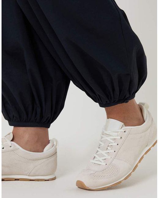 Threadbare Blue Balloon Trousers With Pockets