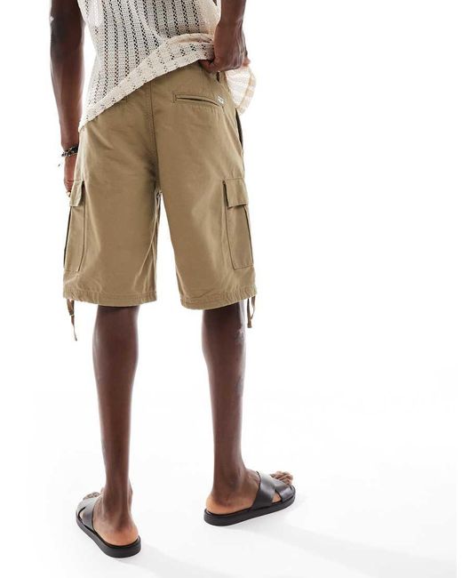 Jack & Jones Natural Cargo Shorts for men