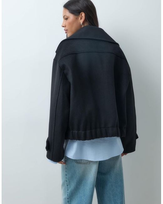 Mango Blue Short Jacket