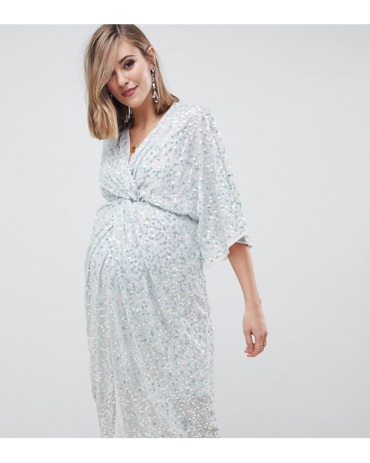 sequin maternity
