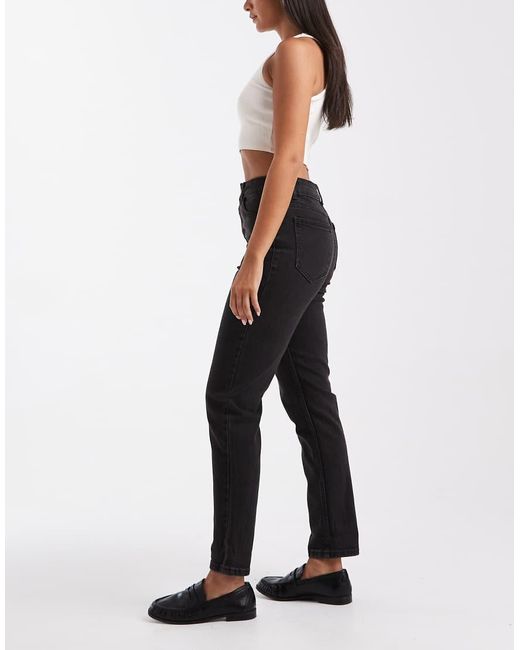 New Look Black Mom Jean