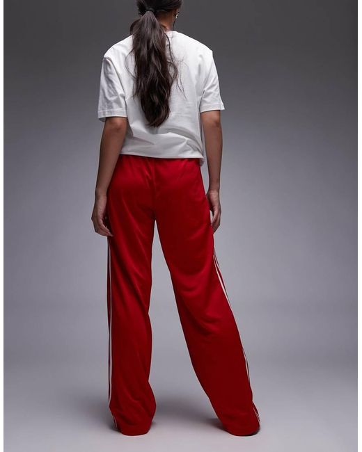 Adidas Originals Red Firebird Loose Track Pants