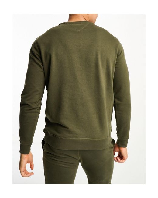 Tommy Hilfiger Green Original Sweatshirt for men