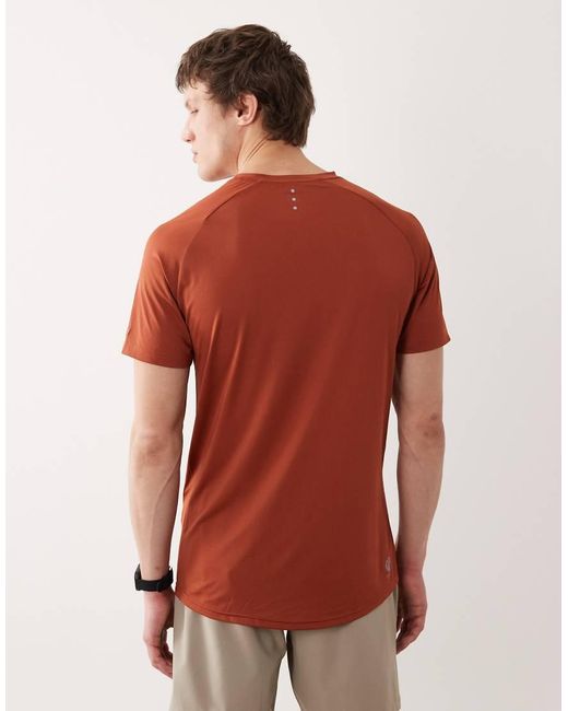 Dare 2b Red Reflective Lightweight Tech Ii T-Shirt for men