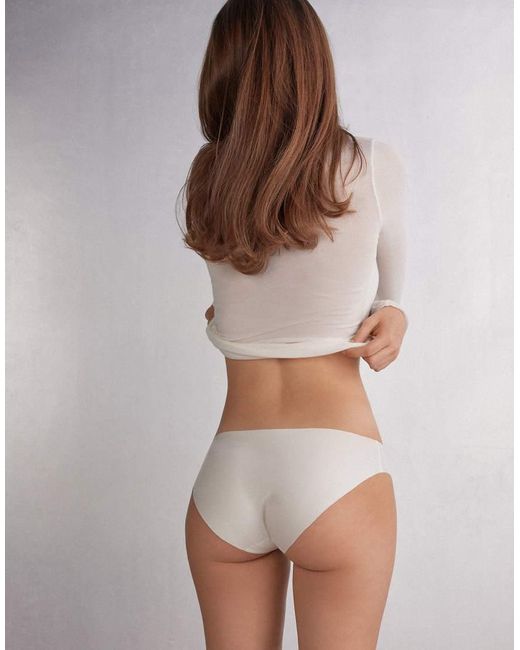 Intimissimi Natural Seamless Microfibre Snug-Fit Panties