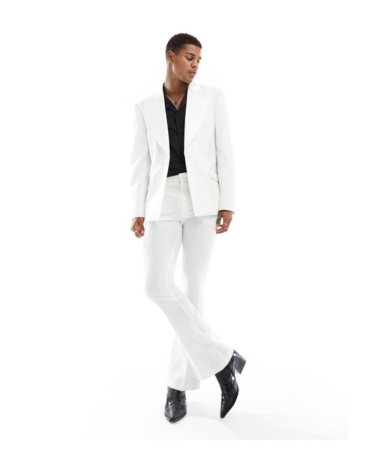 White suit cheap pants
