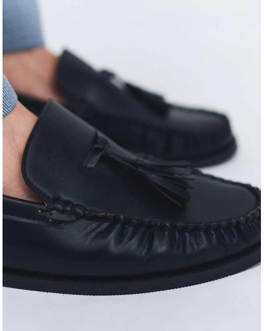 SEQWL Blue Hero Tassel Loafer for men
