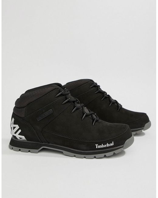 Timberland Euro Sprint Reflective Hiker Boots In Black for Men | Lyst Canada