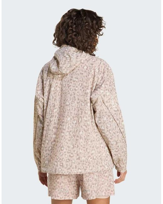 Adidas Originals Natural Terrex Xploric Clima365 Printed Wind Anorak