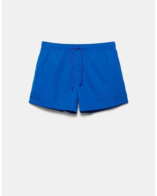 Pull&Bear Blue Swim Shorts for men