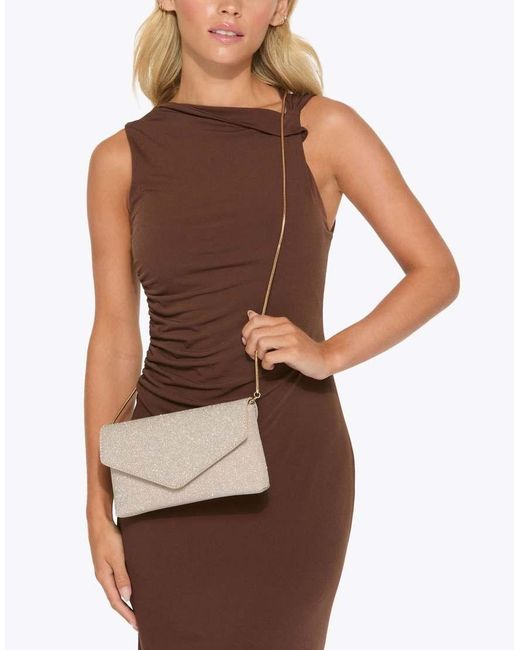 KG by Kurt Geiger Natural Bella Clutch