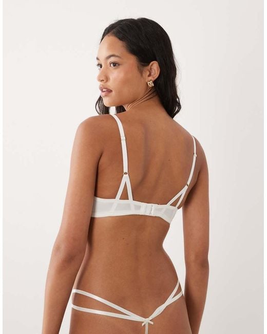 Caged Lace Ann Summers de color Brown