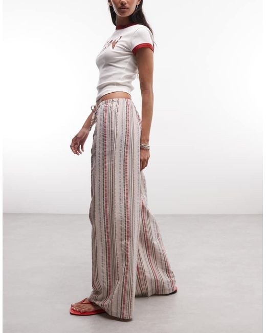 Reclaimed Vintage Pink Relaxed Trousers