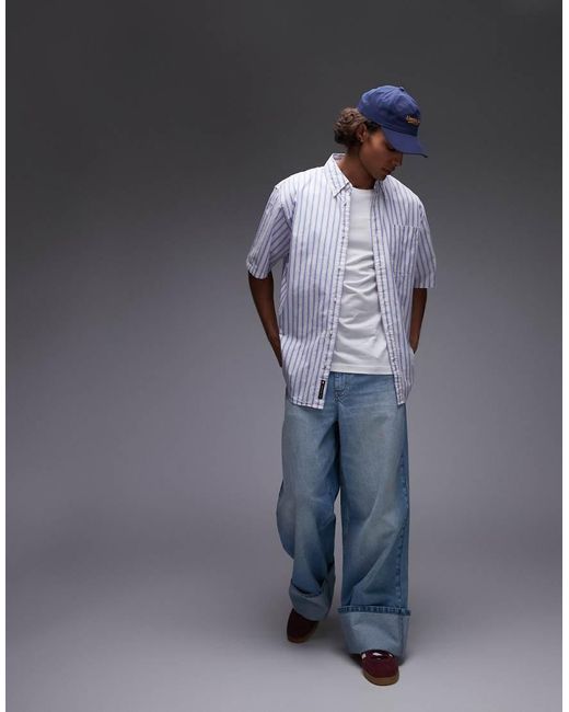 Tommy Hilfiger Blue Short Sleeve Shirt