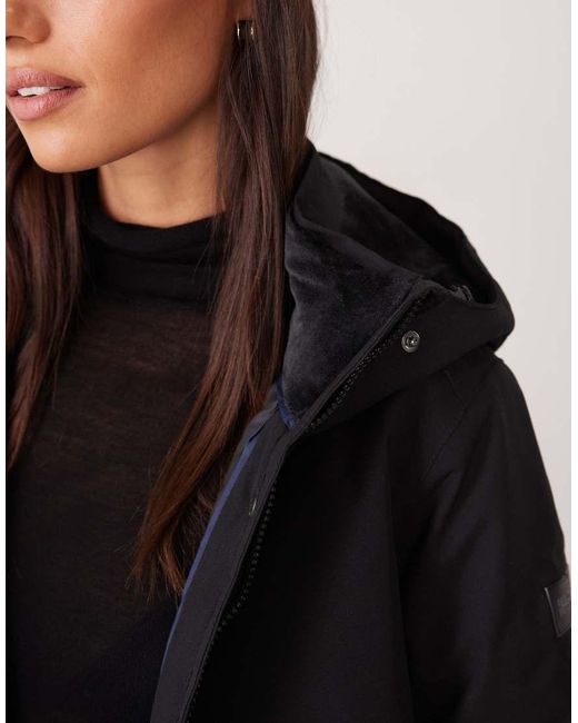 Regatta Black Waterproof Hooded Ramona Insulated Jacket