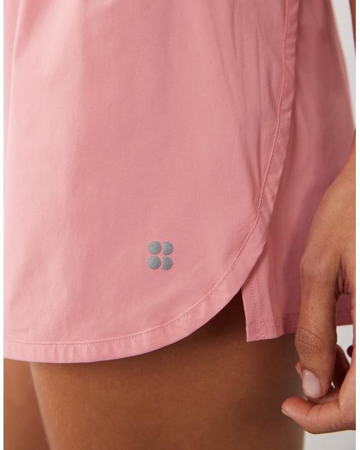 Sweaty Betty Pink Running Shell Short