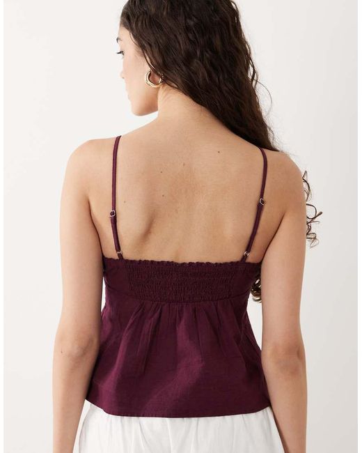 Cotton On Purple Cotton Cami