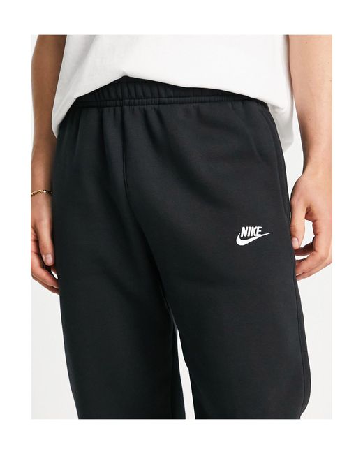 Nike – club – e jogginghose mit bündchen in Black für Herren