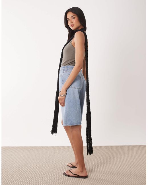 ASOS Blue – häkelschal