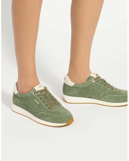 Dune Green Ettah Trainers