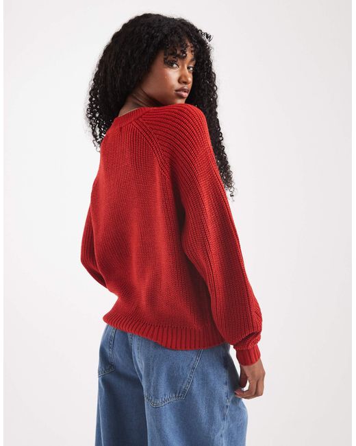 Threadbare Red – pullover