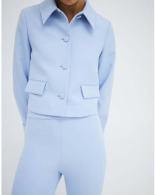 River Island Blue Crop Flare
