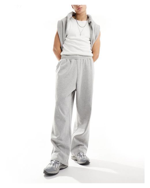 Collusion Gray Relaxed Skate joggers for men