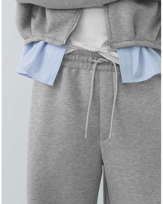 Pull&Bear Sweatpants in Gray für Herren
