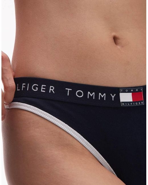 Tommy Hilfiger Blue Heritage Bikini Briefs