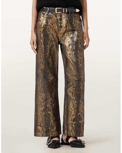 AllSaints Tay in het Metallic