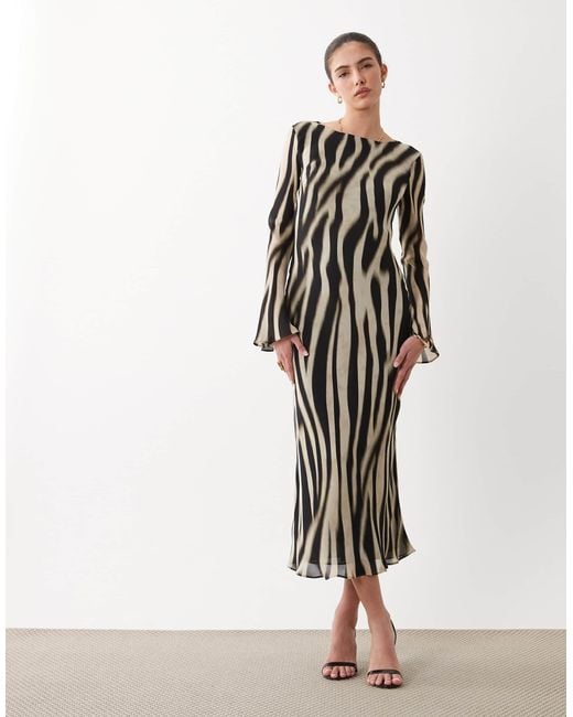 mango animal print maxi dress Mango Women's Leopard-Print Maxi-Dress