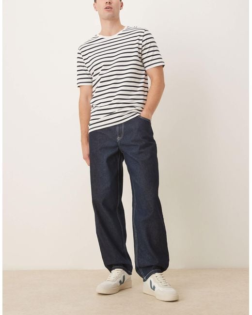 ASOS – locker sitzende jeans in Blue für Herren