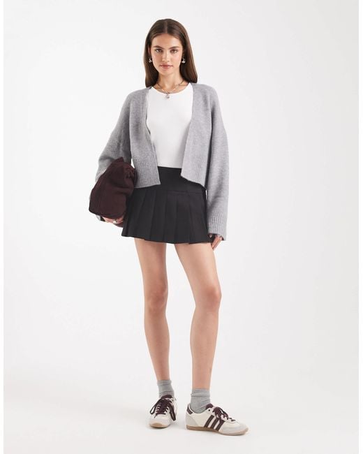 ASOS Gray Edge To Edge Cardigan