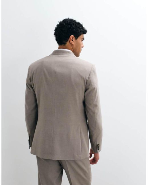 ASOS Gray Slim Suit Jacket for men