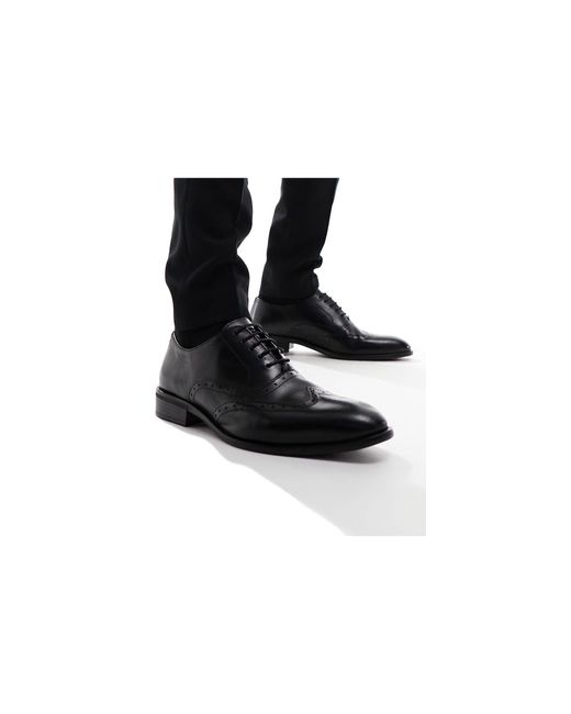 Zapatos oxford s con cordones River Island de hombre de color Black