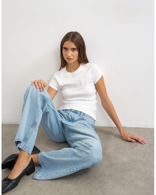 TOPSHOP White Everyday Tee
