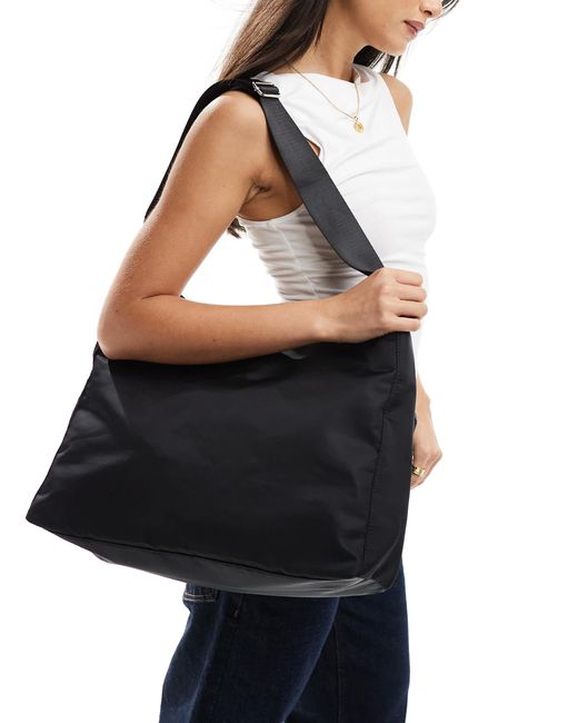 Weekday Black – carry – übergroße schultertasche